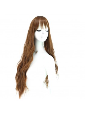 Naomi - Light Golden Brun med lång vågigt hår